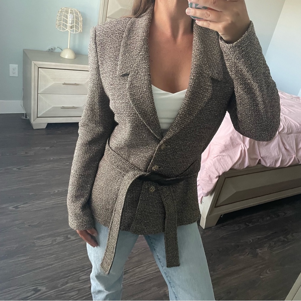 Vintage St. John Couture Belted Blazer